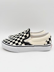 Vans Slip-On Checkerboard Size 4.5M 6W Black Off White |VN000EYEBWW|