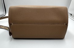 Coach Charlie Bucket Bag 21 In Blocked Signature Canvas Sand Taupe 89101