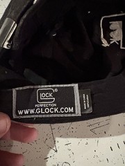 Glock &lsquo;Shooting Sports&rsquo; Black Tactical Firearms Pistol Gun Strapback Hat Cap