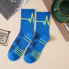 5 Pairs Running Compression Socks for Men Crew Socks Sport socks Elastic