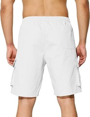 Men’s Super Stretch Cargo Shorts with Button Closure and Zipper Pockets