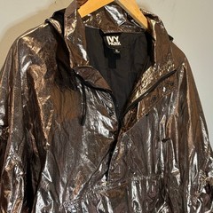 Ivy Park Metallic Half Zip Pullover Jacket – size Medium