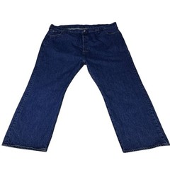Levi’s 501 Jeans Men Tag 54×30 Measured 52×28 Blue Straight Leg Button Fly Denim