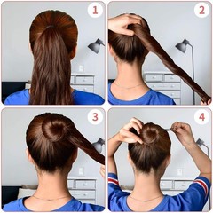 U Shaped IKOCO 2.4 inch Hair Pins for Women&rsquo;s Ballet Buns with Storage Box