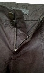 Sanctuary 98% cotton, 2% spandex solid black skimmers