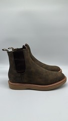 Taylor Stitch Ranch Boot Waterproof Espresso Grizzly Leather Men’s Size 11 D NEW