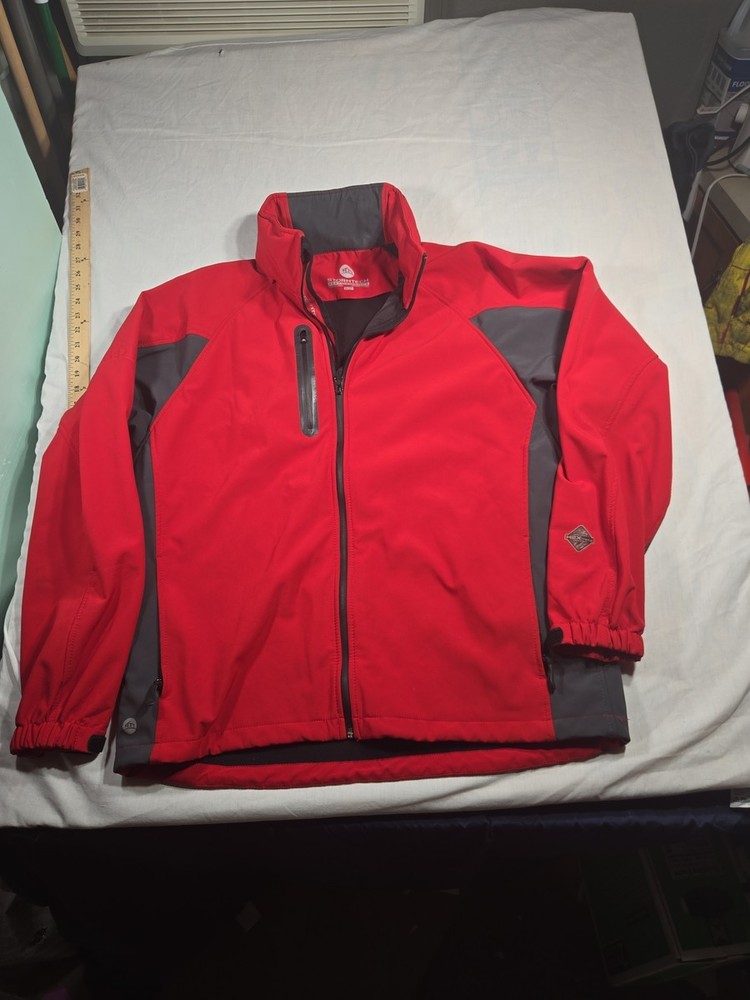 Stormtech H2X Performance Softshell Mens Jacket Red Black XL
