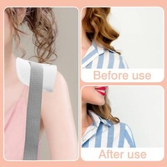 4× Sponge Shoulder Pads w/ Hook & Loop Tape Sponge Pad Shoulder Pad Enhancer USA