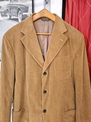 Tombolini 700€ Men&rsquo; Blazer Jacket Cotton Size EU 54 ( XL ) Made in Italy