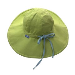 Wallaroo Drawstring Packable Floppy Sun Hat Green Blue Casual Travel Beach Boat