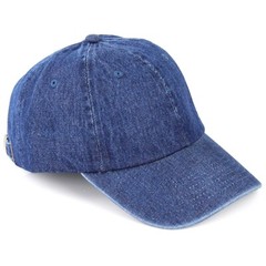 Mens Womens Hat Solid Polo Style Baseball Cap Ball Dad 100% Cotton Sports Blue