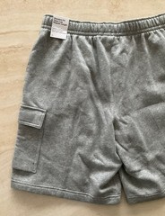 Nike Sportswear Club Cargo Fleece Shorts Dark Heather Grey Size L CZ9956-063 New