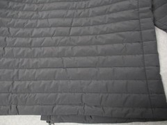 Nautica Puffer Jacket Performance Active Stretch Water Resist Gray Mens Large