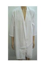 LAB COAT***65% POLYESTER *** 35% COTTON ***WHITE*** LABCOAT XL