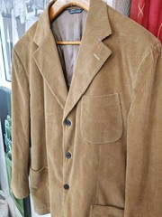 Tombolini 700€ Men&rsquo; Blazer Jacket Cotton Size EU 54 ( XL ) Made in Italy