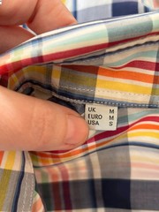 Barbour Mens Multicolour Check Button Down Shirt Regular Fit Size UK Medium