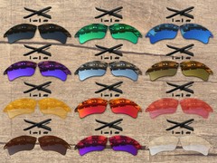 Vonxyz Replacement Lenses&Rubber Kit for-Oakley Fast Jacket XL OO9156-Options