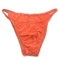 K3771 K377 Mens String Bikini String Narrow waist Body Posing Swim Fabric