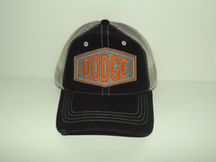 Dodge Trucker Adjustable Snapback Hat Mesh Distressed Bill Embroidered Logo New