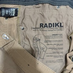 Kuhl Radikl Pants Mens 38×32 Dark Khaki Hiking Performance Stretch Breathable