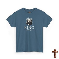 Jesus King of Kings T-Shirt, Christian Apparel, Jesus Christ Tee, Religion Shirt