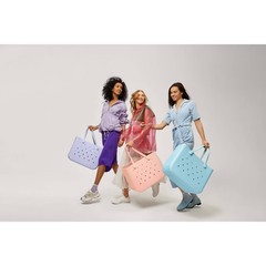 Bogg Bag Original Bogg Tote Bag – Peach Daiquiri: Solid Plastic Shoulder