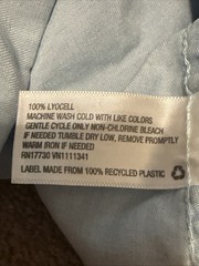 Mossimo Large Chambray Light Blue Button Shirt 100% Lyocell 2015 Relaxed Fit
