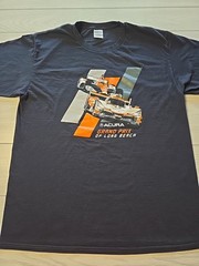 Acura Grand Prix Of Long Beach Shirt Large Indycar Series Racing IMSA Black Used