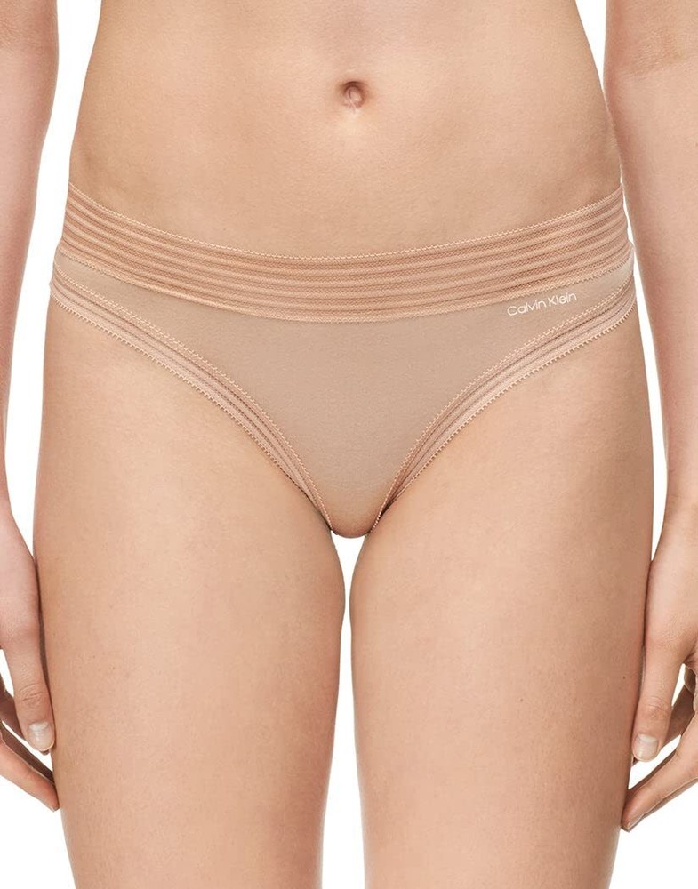 Calvin Klein Women&rsquo;s Modal Thong Underwear Bare Size X-Large