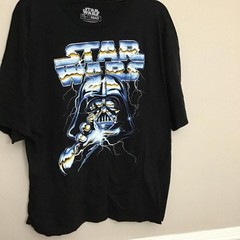 Mad Engine Star Wars Darth Vader Lightning Graphic T-Shirt