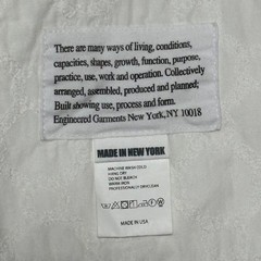 Engineered Garments Loiter Jacket White Lace Embroidered Cotton M Rare F/S