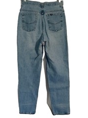 High Waist Vintage Mom Jeans Tapered Size 11 (30 X 32) Chic #52