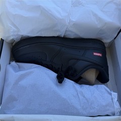 Nike Air Force 1 Low SP x Supreme Box Logo Black/Black/Black CU9225-001 2020