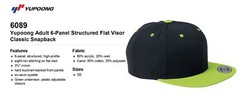 Yupoong Snapback Hat Baseball Cap Plain Blank Snap Back Classic Adjustable 6089