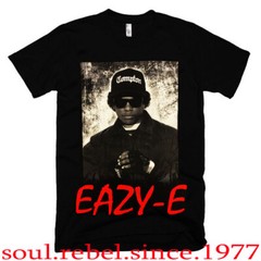 EAZY RAP HIP HOP T SHIRTS MEN&rsquo;S SIZES RED