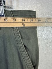 Wrangler Regular Taper Cargo Pants Men’s 38×30 Olive Green Stretch Pockets