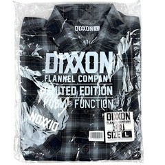DIXXON Flannel x GOJIRA Men’s LARGE Collab Metal Band Plaid Button Shirt
