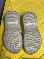 NWT Crocs Unisex – Adult Classic Stacked Clogs Platform, White M5/W7 $64.99