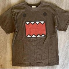 Domo Kun Brown Graphic T-Shirt Unisex Japanese Cartoon Character Tee