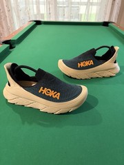 Hoka One One U Restore TC Unisex M9 W10 Bay Leaf Slip-On Recovery 1134532 BFK