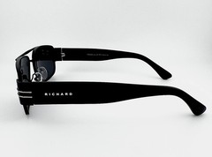 Thom Richard TR9045 Polarized Sunglasses Matte Black Aviator Driving Eyewear
