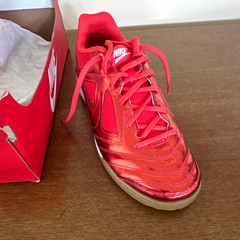 Nike Gato LV8 Metallic Light Crimson/White Leather Low Top Lace Up IB3566-600