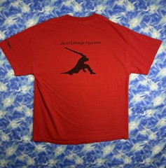 Capcom Devil May Cry Vintage Video Game Promo Shirt Double Sided Size XL Capcom