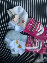 Dr Motion Everyday Compression Ankle Socks Shoe Size 4-10 FOUR Pair