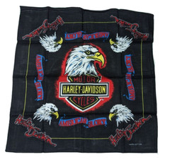 VTG Harley Davidson Bandanas Handkerchiefs Made in USA – Assorted Styles