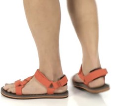 North Face Men&rsquo;s Orange Switchback Basecamp Sandals Sz 14 US Sport Hiking New