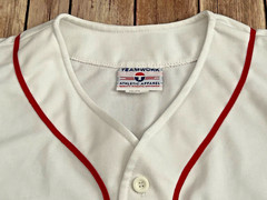 Boston Red Sox Teamwork Athletic Apparel Vintage MLB Baseball Jersey Kids Medium
