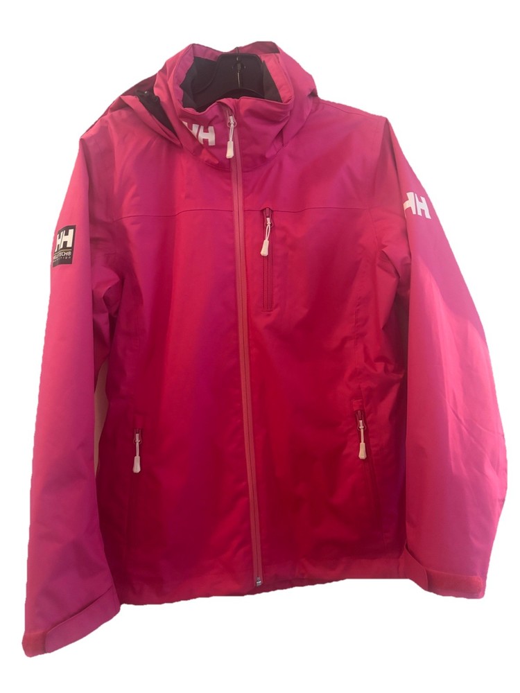 Helly Hansen Helly Tech Protection Hooded Full Zip Jacket Women’s M Pink