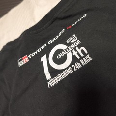 TOYOTA GAZOO Racing Nürburgring 24H Anniversary T-Shirt M Black