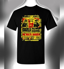 Godzilla Vs King Kong T-Shirt Rumble In The Jungle God Vs King TV Movies Manga